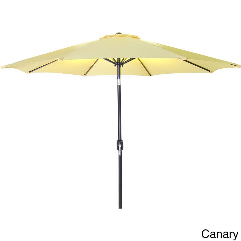 9-foot Steel Outdoor Patio Umbrella
