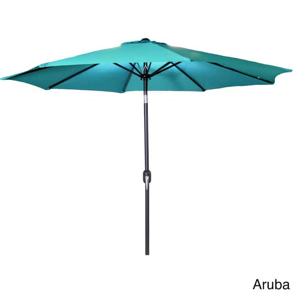 Shop Black Friday Deals On Jordan Manufacturing 9 Foot Steel Market Umbrella Overstock 9672018