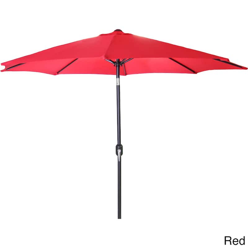 9-foot Steel Outdoor Patio Umbrella