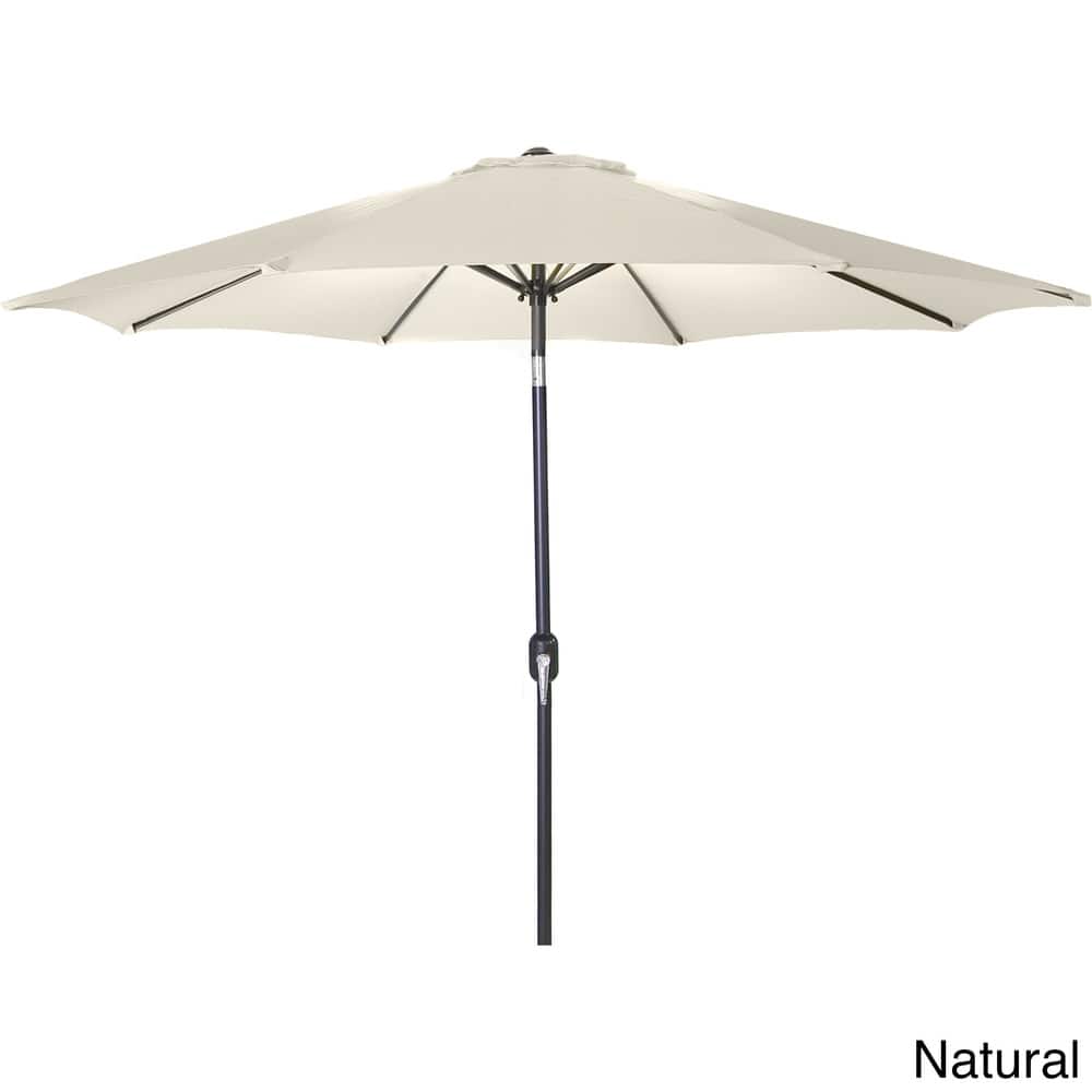 9-foot Steel Outdoor Patio Umbrella