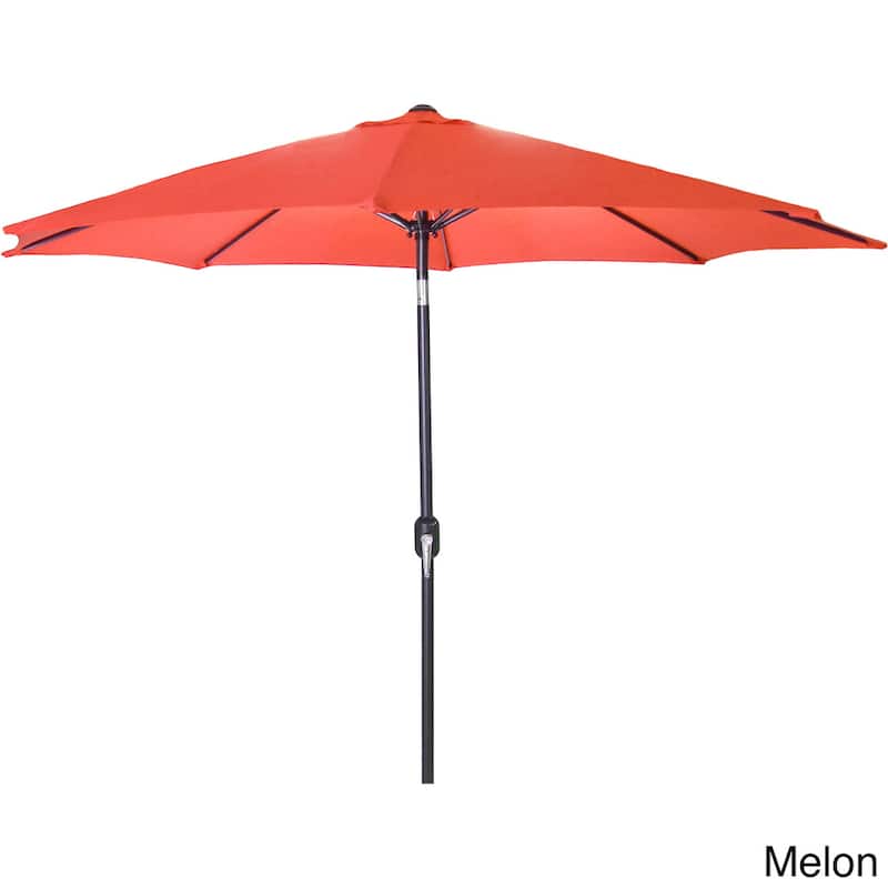 9-foot Steel Outdoor Patio Umbrella