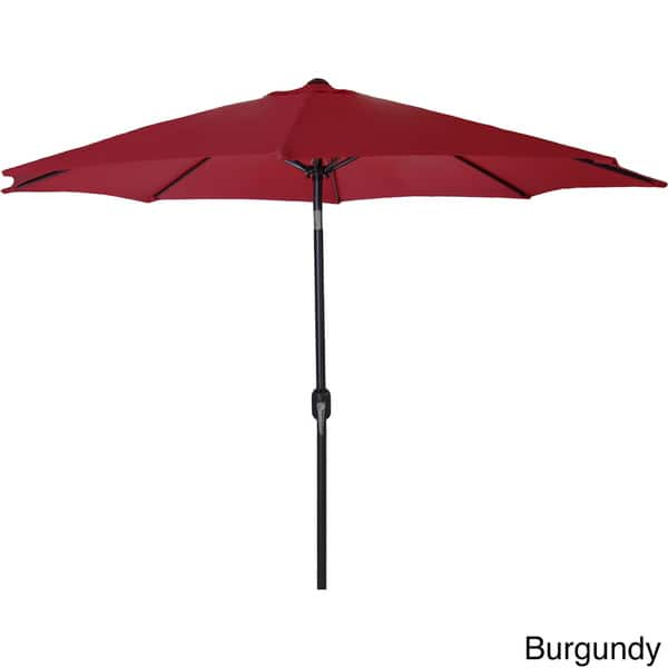 Shop Black Friday Deals On Jordan Manufacturing 9 Foot Steel Market Umbrella Overstock 9672018