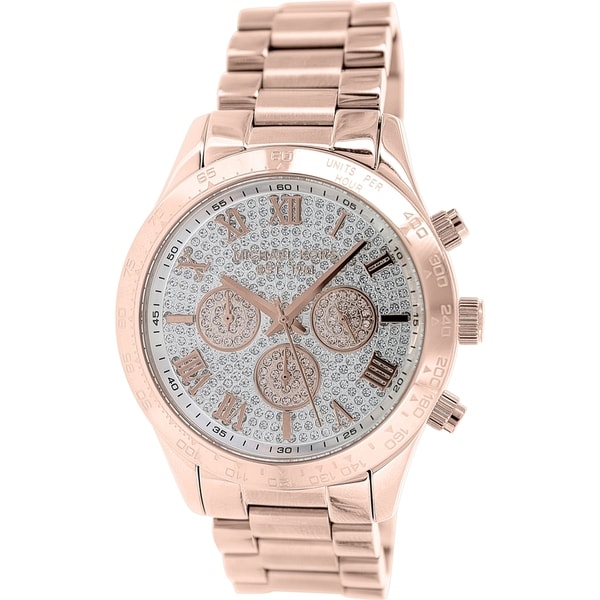 michael kors layton rose gold