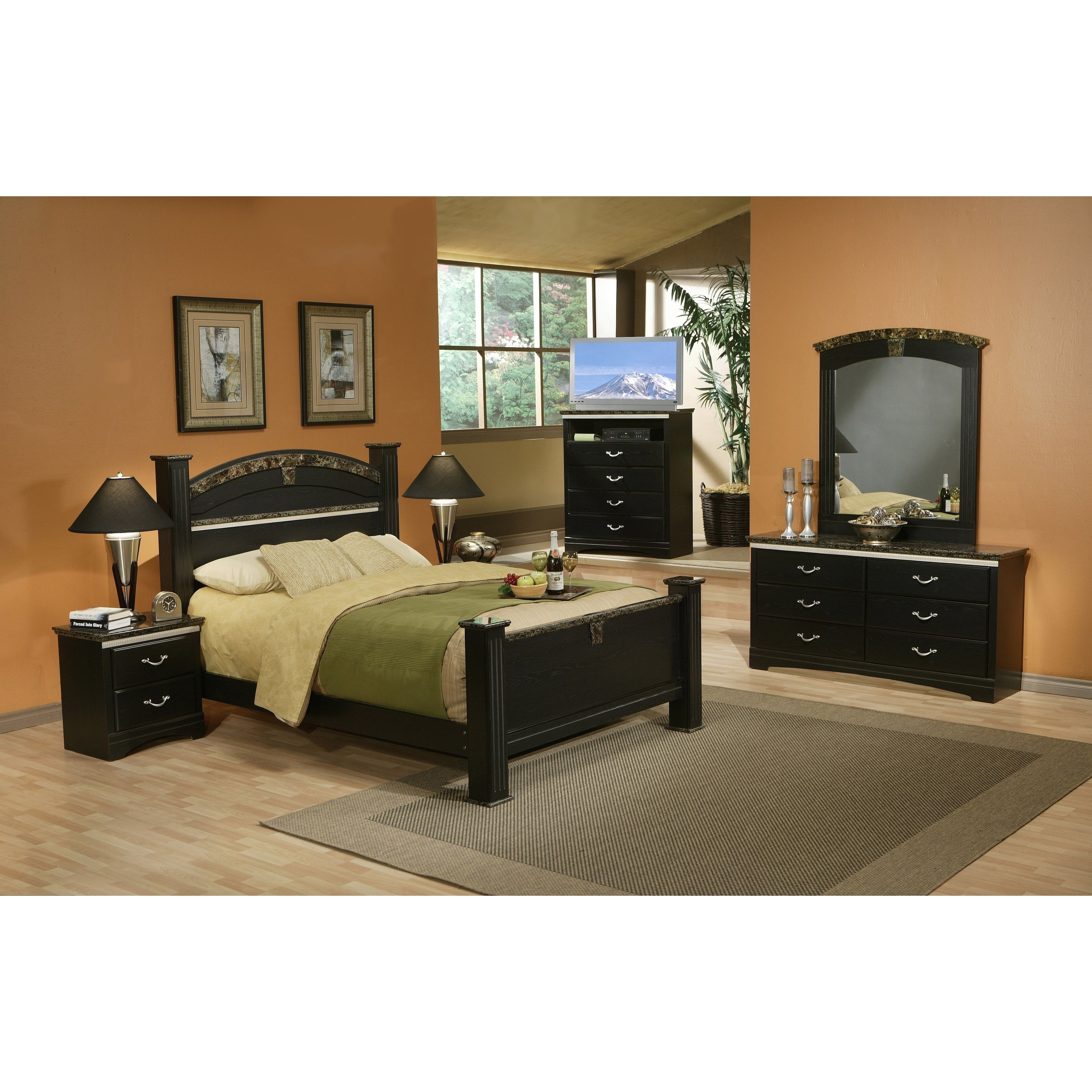 Sandberg Furniture La Jolla Morena Bedroom Set