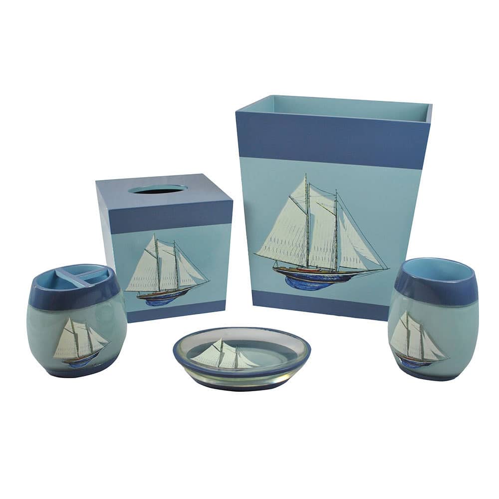 Sherry Kline Fair Harbor Bath Accesory 5-piece Set