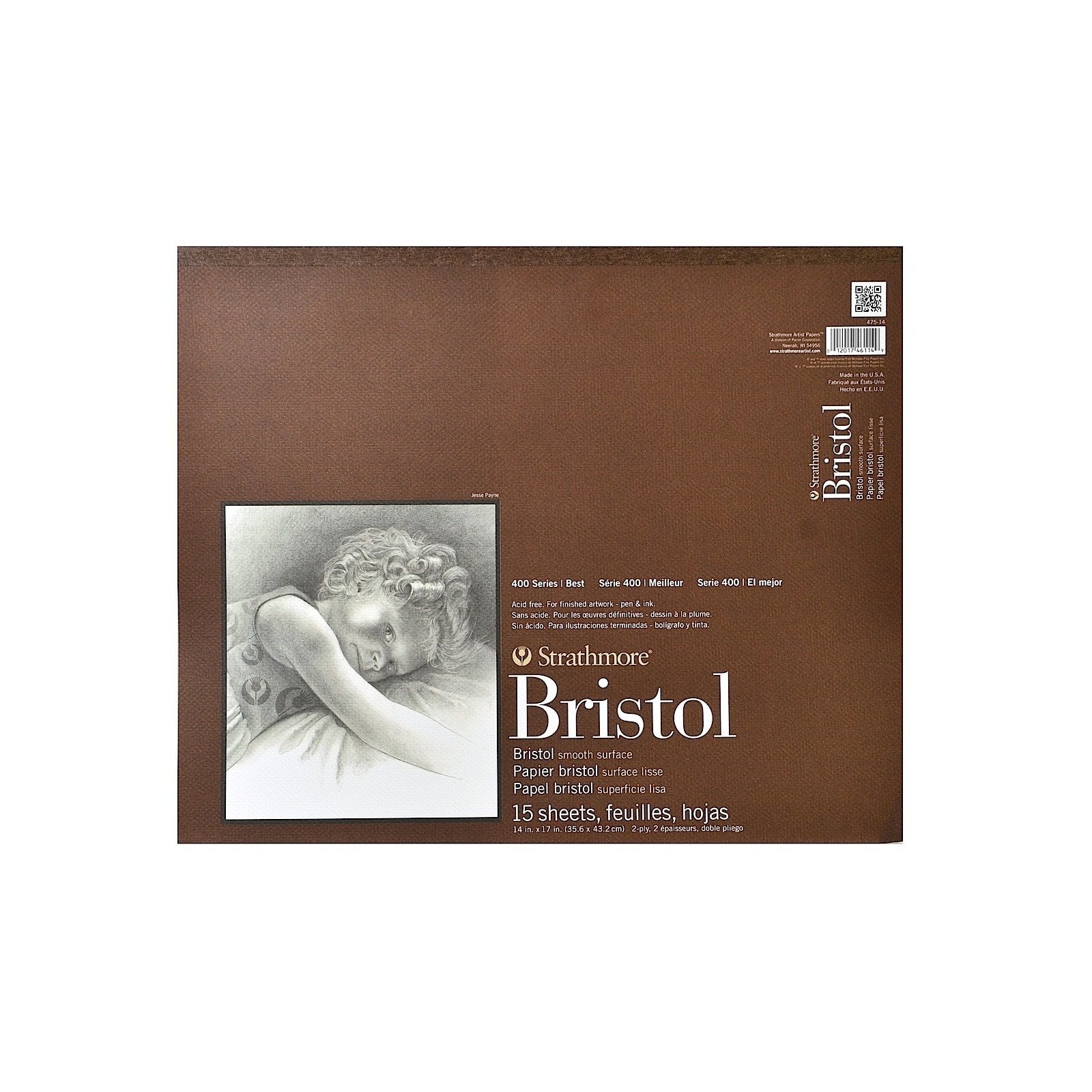 Canson Foundation Bristol Vellum 14X17 Pad
