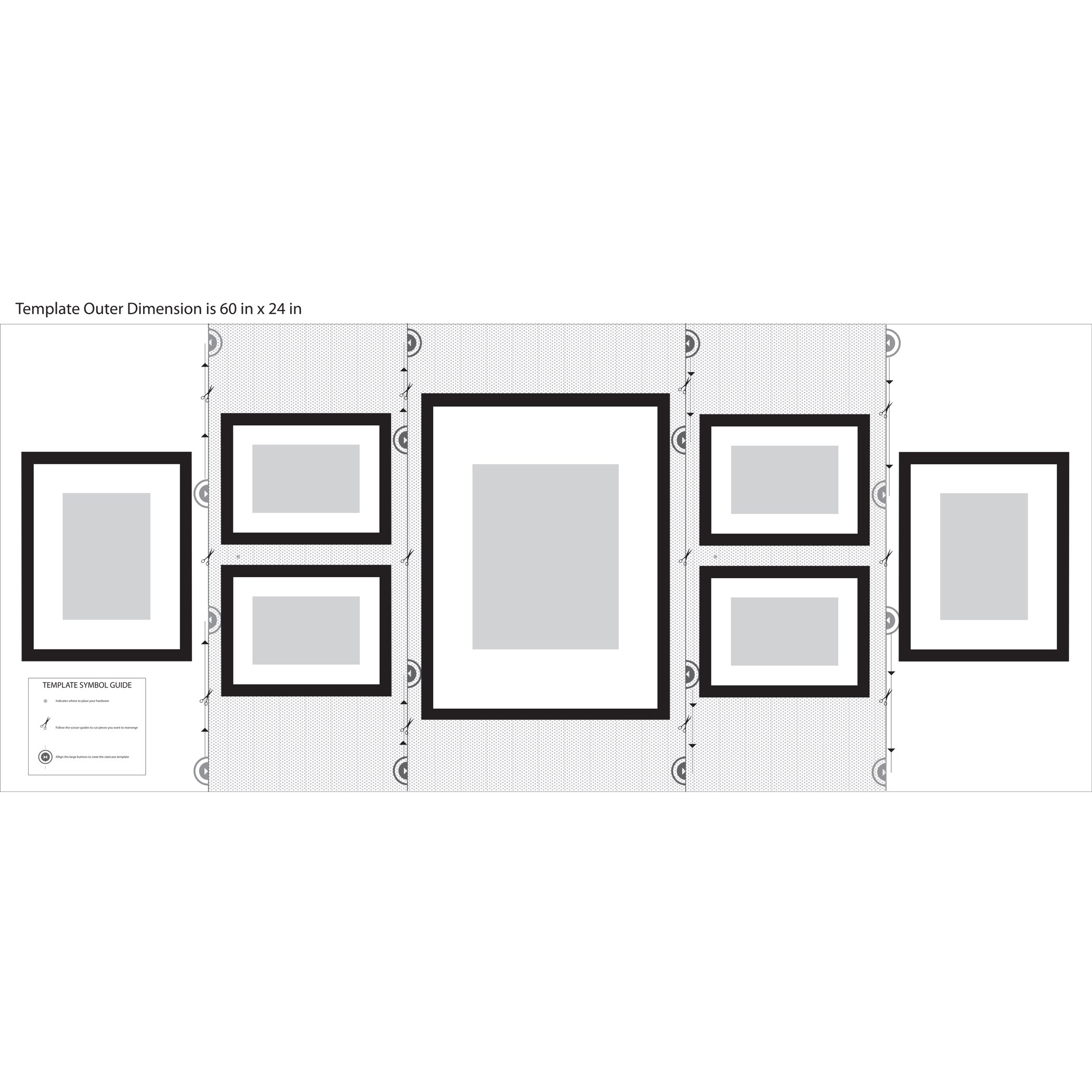 Pinnacle Frames & Accents Gallery Perfect 7piece Wall Kits Overstock