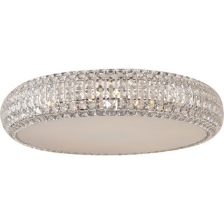 Bijou Chrome 4-light Flush Mount
