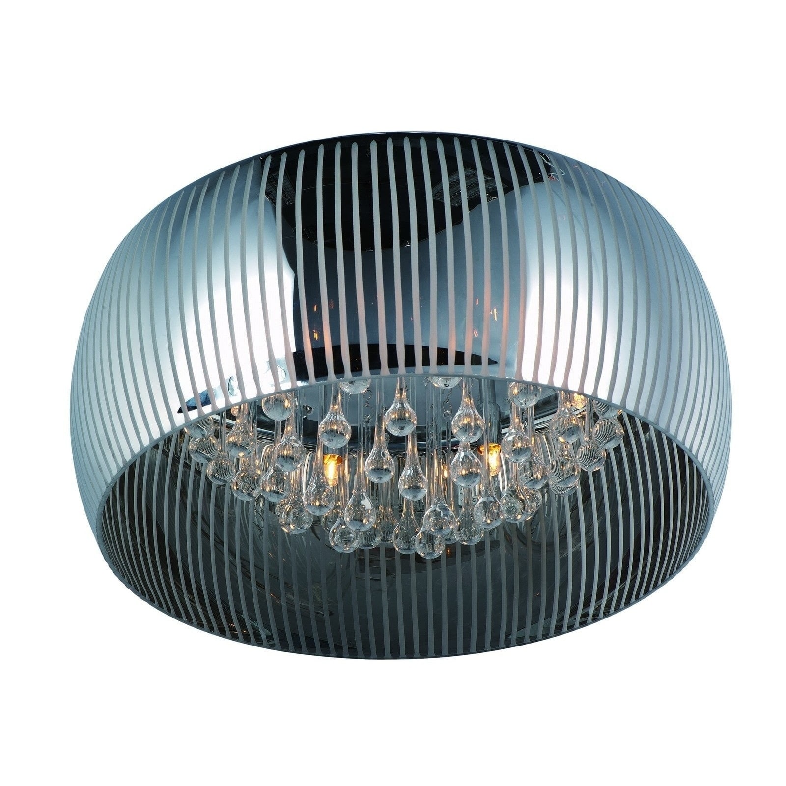 Sense 6 light Chrome Flush Mount   16076527   Shopping