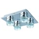 preview thumbnail 1 of 0, Fizz IV Chrome 4-light Flush Mount