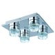 preview thumbnail 2 of 0, Fizz IV Chrome 4-light Flush Mount