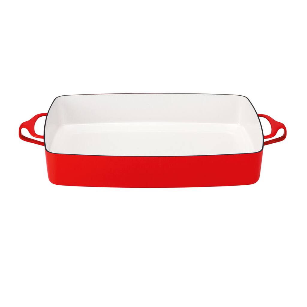 Lenox Kobenstyle Chili Red Rectangular Baker by Dansk