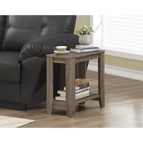 The Gray Barn Michaelis Dark Taupe Accent Table
