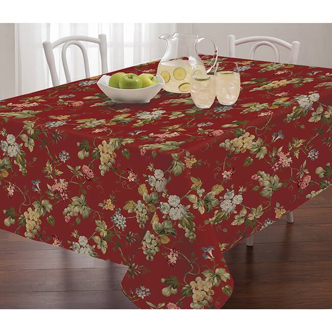 Waverly Napoli Micro Fiber Table Cloth