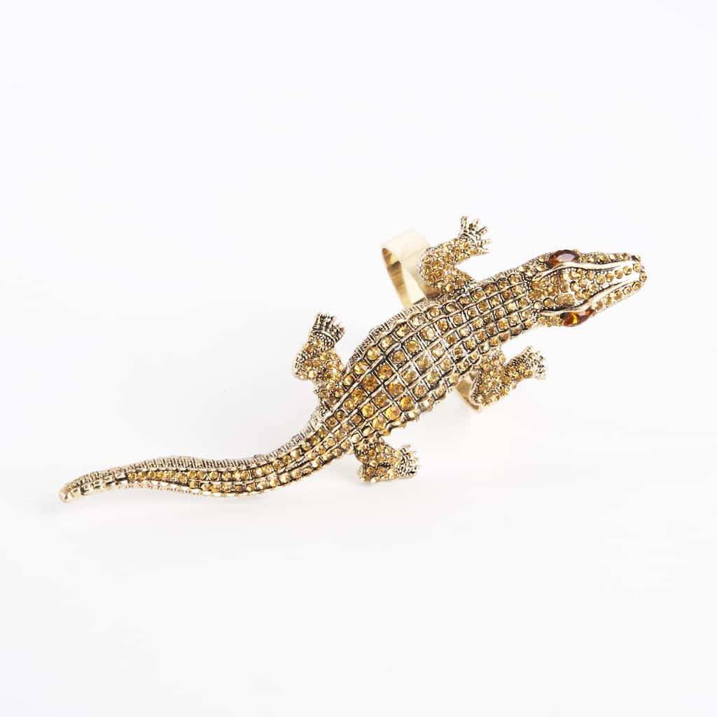 Alligator Design Napkin Ring (Set of 4)
