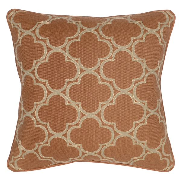 Kosas Home Rachel Geo Mandarin 20inch Feather Filled Decorative Throw