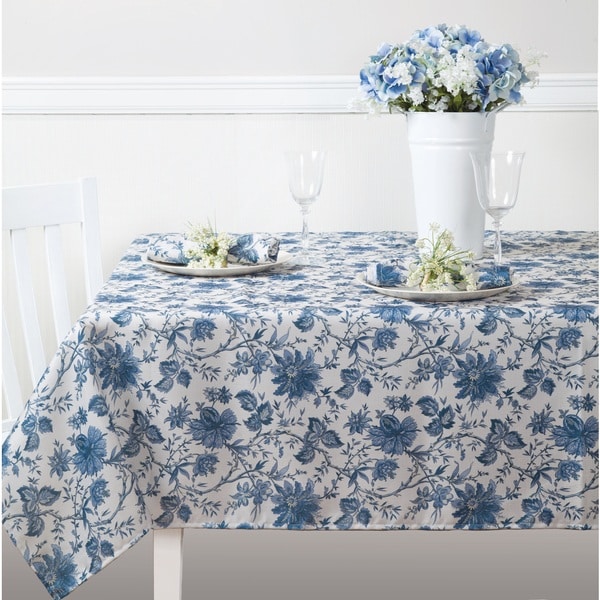 Shop Waverly Felicite Micro Fiber Table Cloth - Free ...