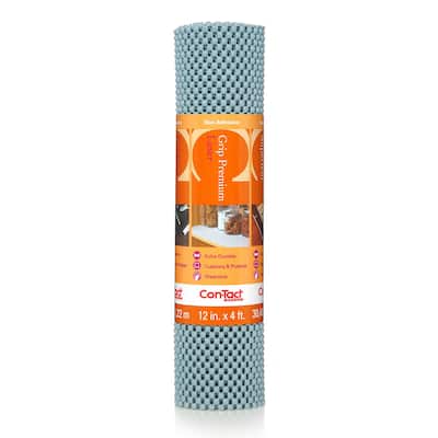 Con-Tact Brand Grip Premium Non-adhesive Shelf Liner, Lagoon 12 x 48-inch (6 Pack)