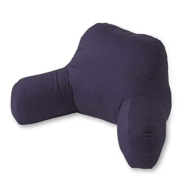 Cotton Junior Bed Rest Pillow - Navy