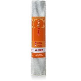 Con-tact Grip-N-Stick White Adhesive Grip Shelf & Drawer Liner
