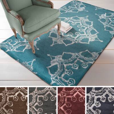 Hand-tufted Lance Wool/Viscose Area Rug