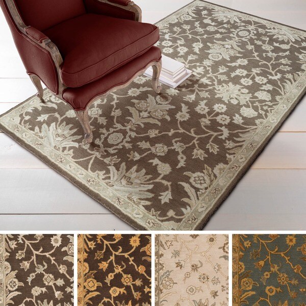 Hand-tufted Karla Traditional Wool Area Rug (12' x 15')
