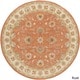 preview thumbnail 62 of 106, Artistic Weavers Nia Handmade Traditional Border Area Rug Rust 4' Round