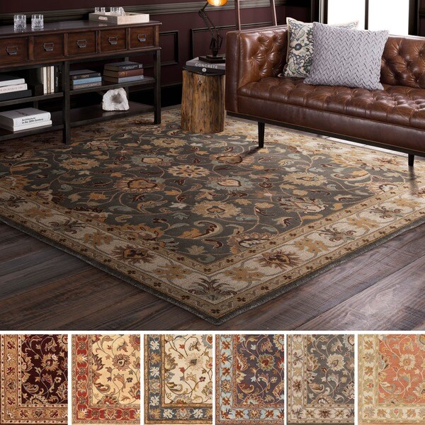 Hand-tufted Nia Traditional Wool Area Rug