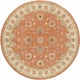 preview thumbnail 63 of 106, Artistic Weavers Nia Handmade Traditional Border Area Rug Rust 6' Round