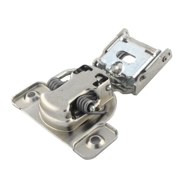 W//Screws 10 Pack-Cabinet Door Compact Hinges w//built in soft close-1//2/" Overlay
