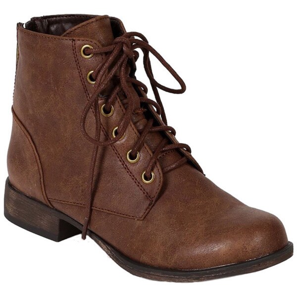military booties with heel