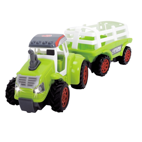 Dickie Toys Lime Green Farm Tractor