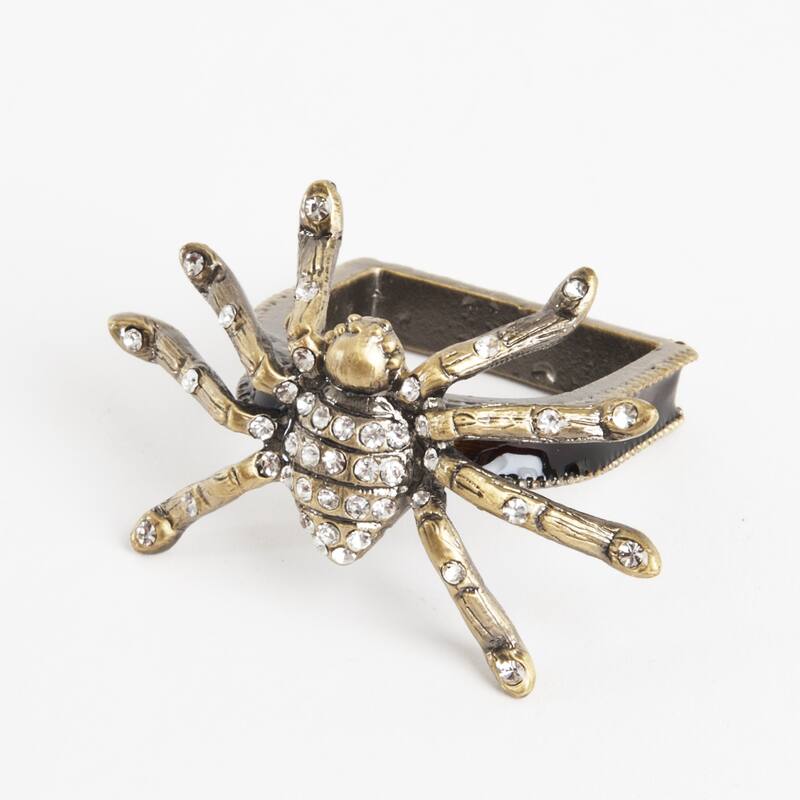 Spider Napkin Ring - (Set of 4)