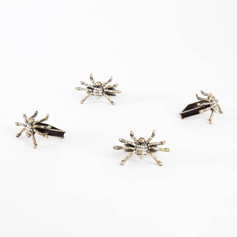 Spider Napkin Ring - (Set of 4)