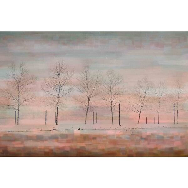 slide 2 of 4, Parvez Taj 'Pink Horizon' Canvas Art
