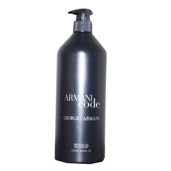 armani code for men shower gel