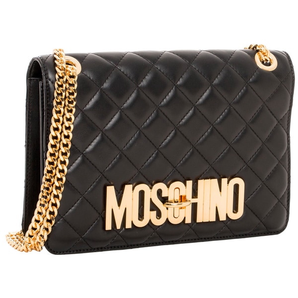 moschino quilted purse