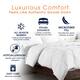 Cheer Collection Luxury All Season White Down Alternative Comforter