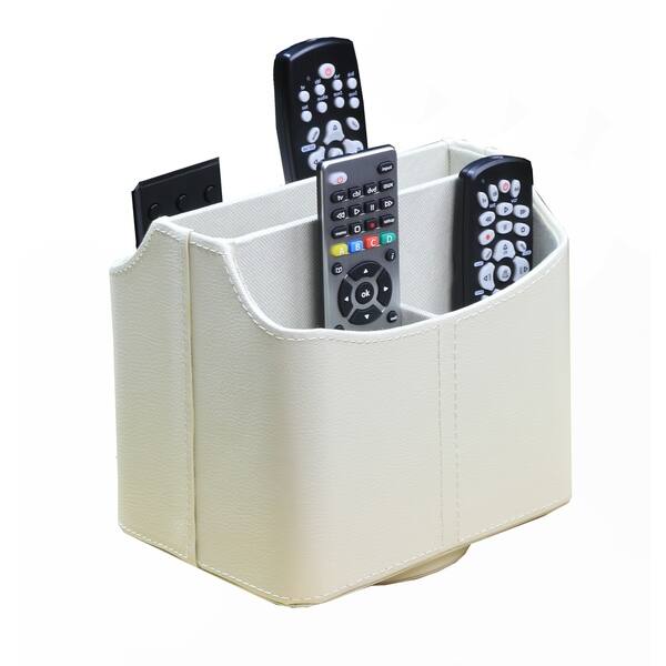 Shop Richards Homewares Spinning Remote Control Organizer 5 Compartments Overstock 9681734