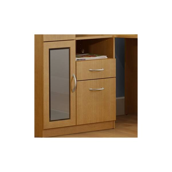 Shop Bush Furniture Vantage Corner Desk In Maple Free Shipping