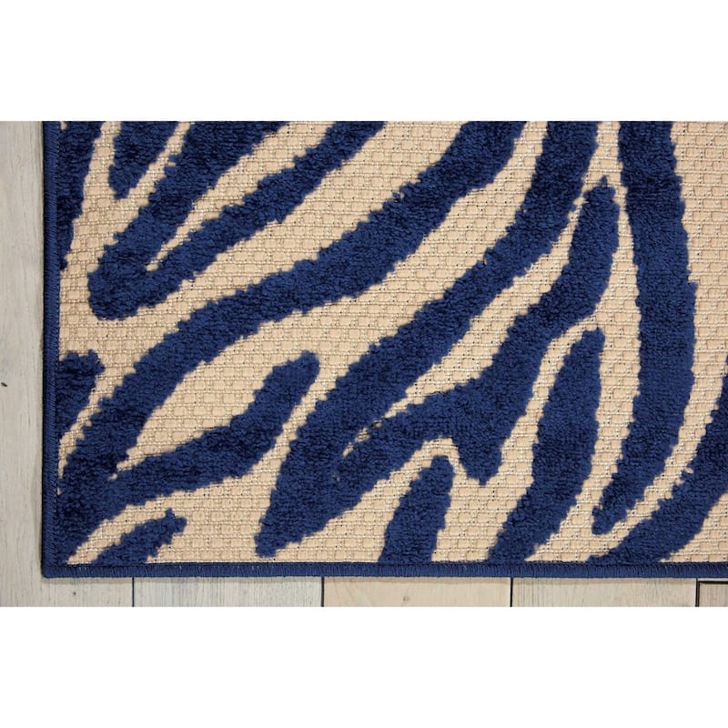 Nourison Animal Print Indoor/ Outdoor Area Rug