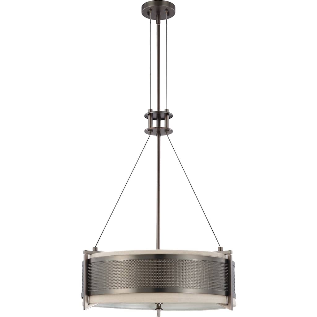 Nuvo Diesel 4-Light Round Pendant