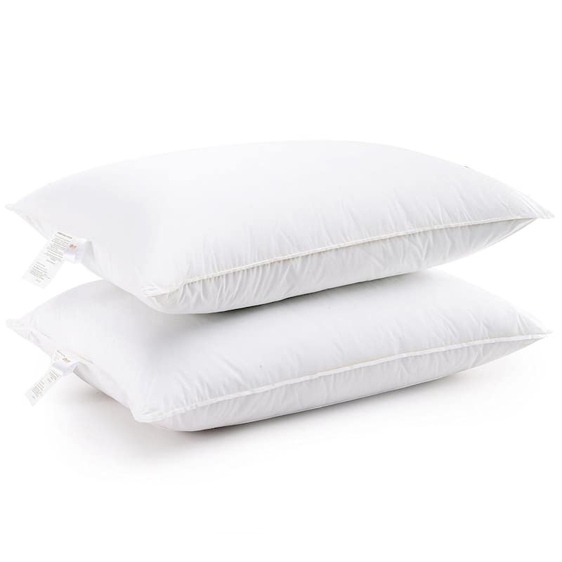 Cheer Collection Down Alternative Pillows (Set of 2 or 4) - White