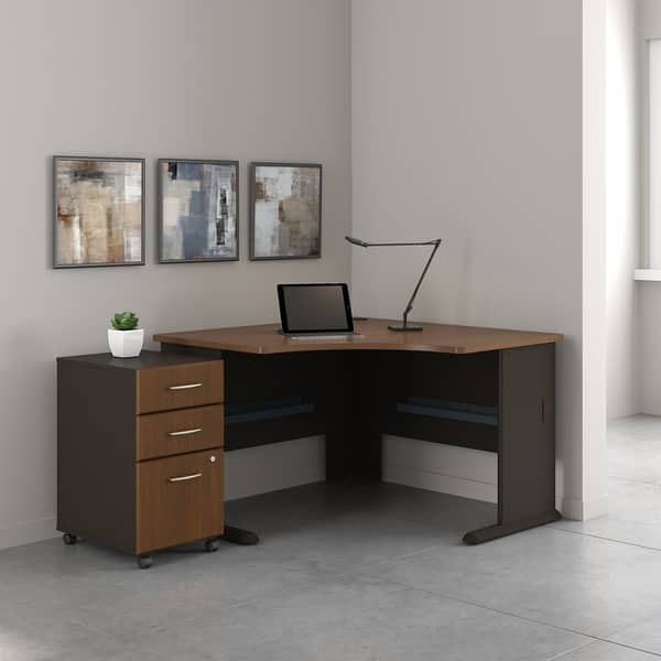 Shop Bush Business Series A 48w Corner Desk With Mobile File
