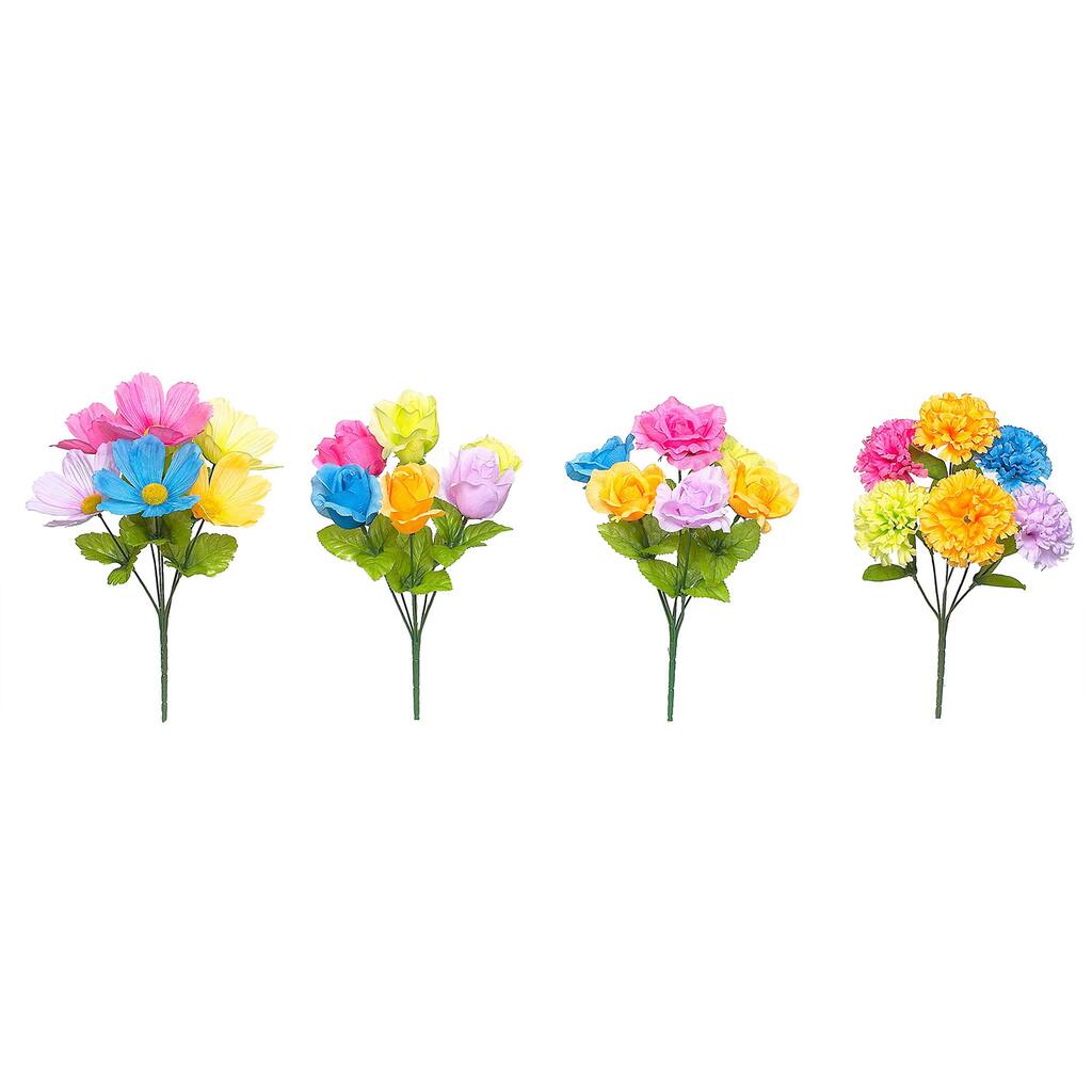 14-inch Spring Color Bush in Assortment of 4 (Pack of 24)