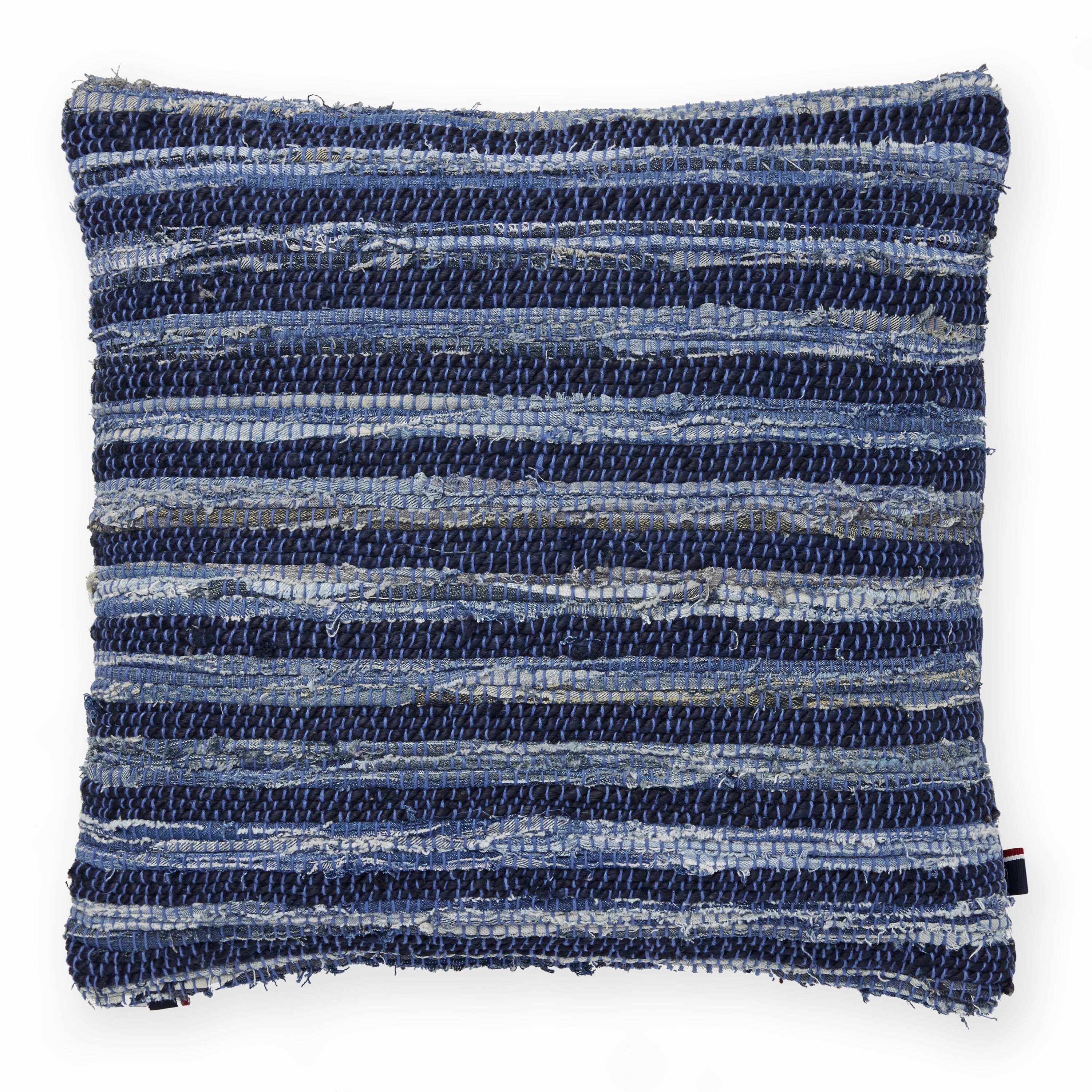 Shop Tommy Hilfiger Rag Rug Decorative 18 Inch Throw Pillow Free