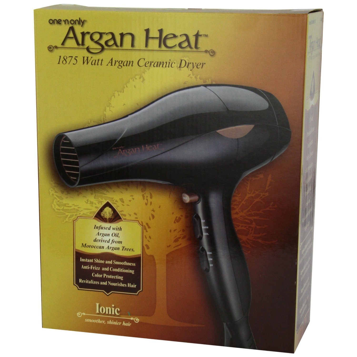 argan heat hair dryer