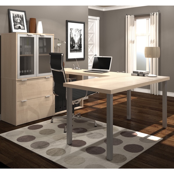 i3 by Bestar U-shaped Desk - Free Shipping Today ...