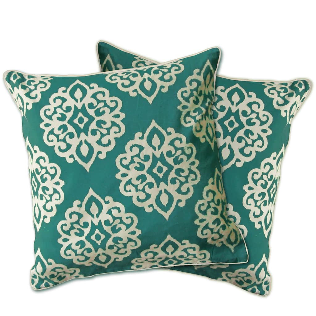 Lush Decor Sophie Zipper Throw Pillow Shell (Set of 2)