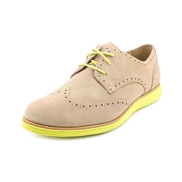 Shop Cole Haan Women's 'Lunargrand Wing.Tip' Regular Suede Casual Shoes ...